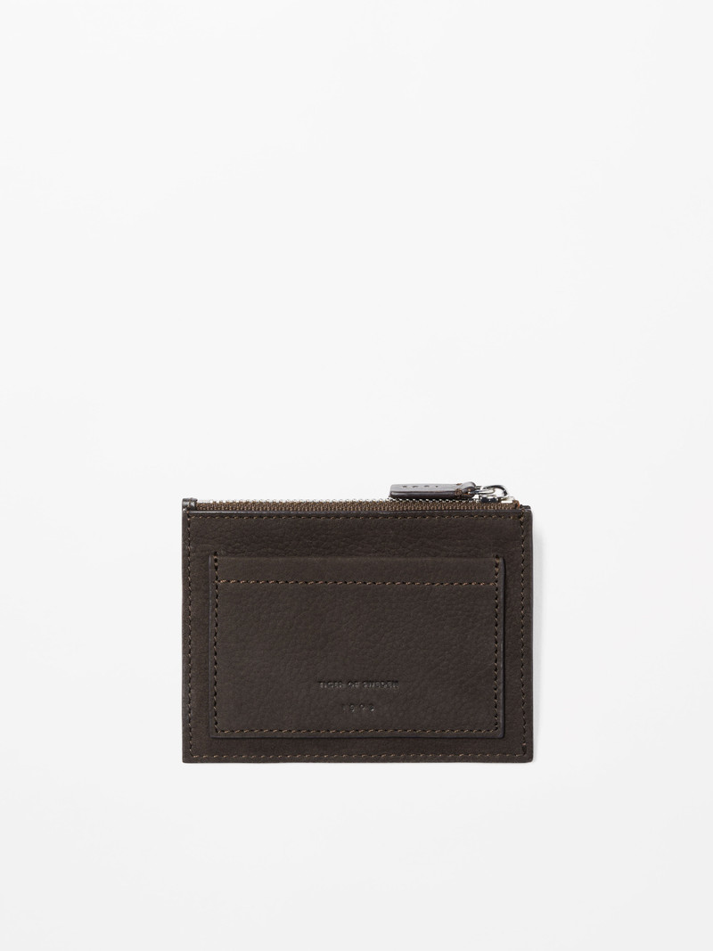 TIGER OF SWEDEN Won Zip Leather Wallet outlook