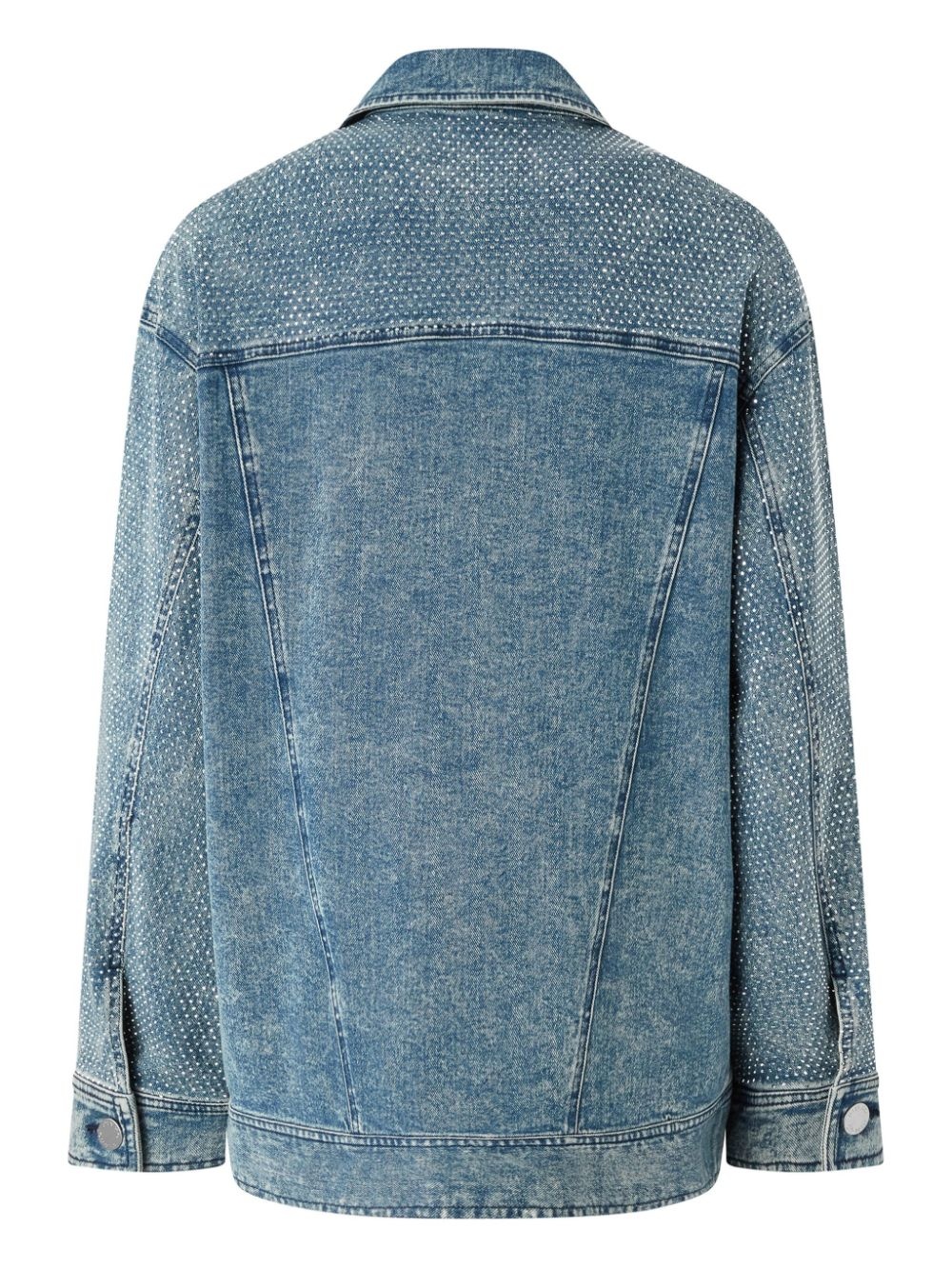 acid-wash denim jacket - 2
