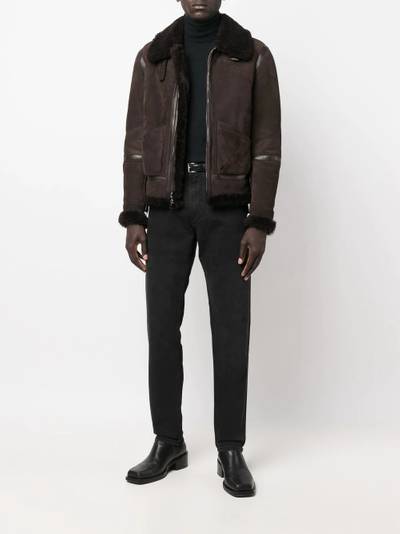 Ralph Lauren Alton shearling jacket outlook