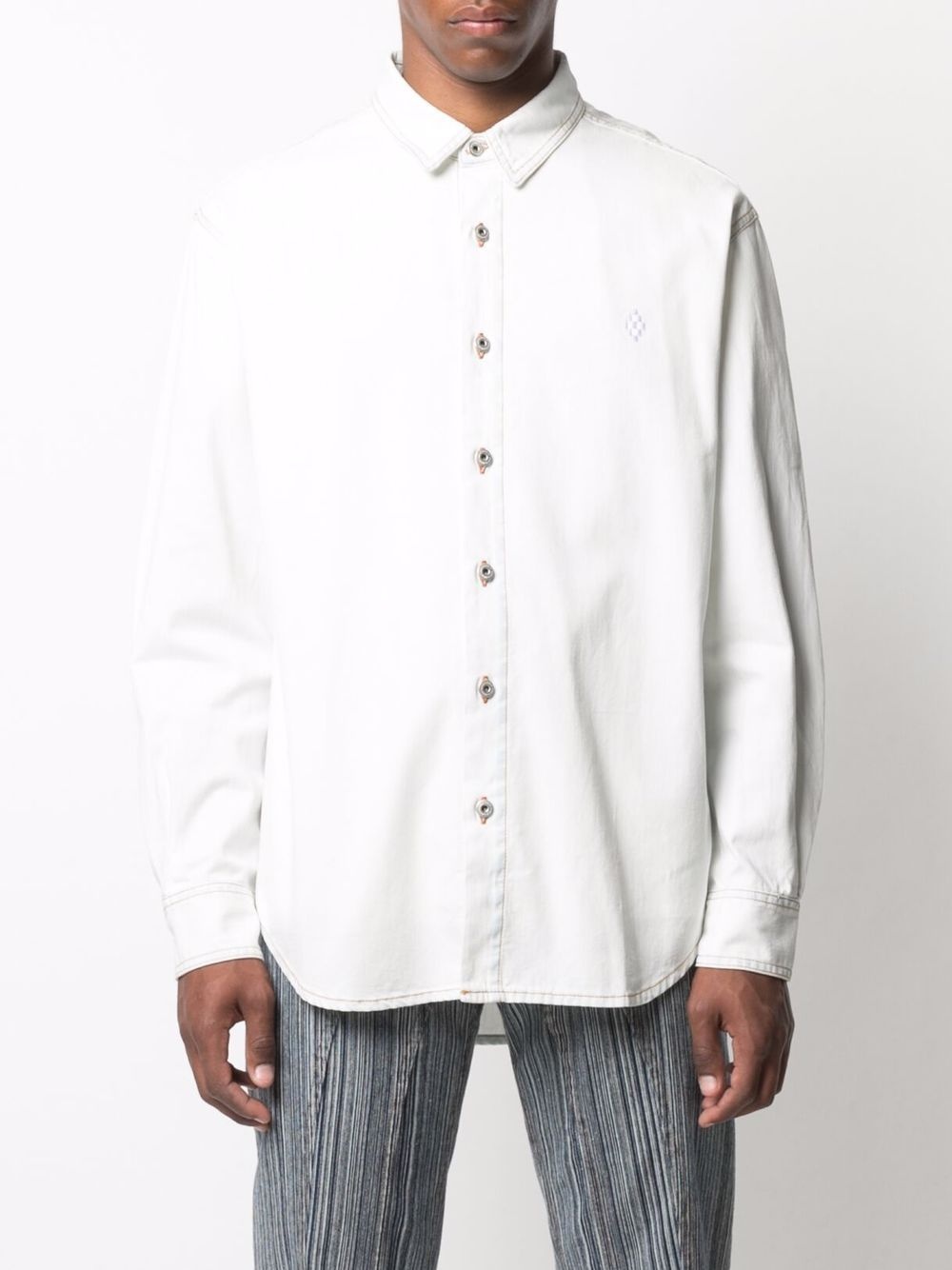 Cross Wolf long-sleeve shirt - 4