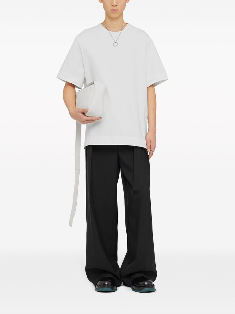Jil Sander crew-neck stretch-cotton T-shirt outlook