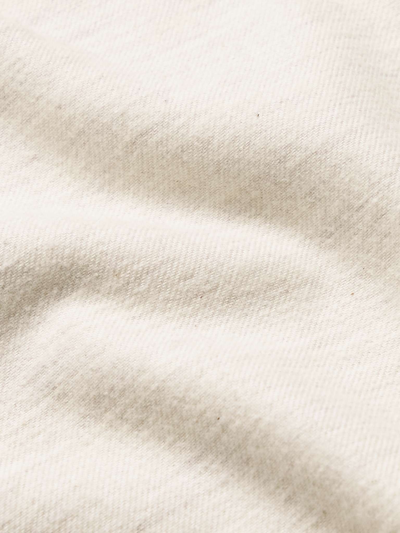 Button-Down Collar Cotton-Flannel Shirt - 3