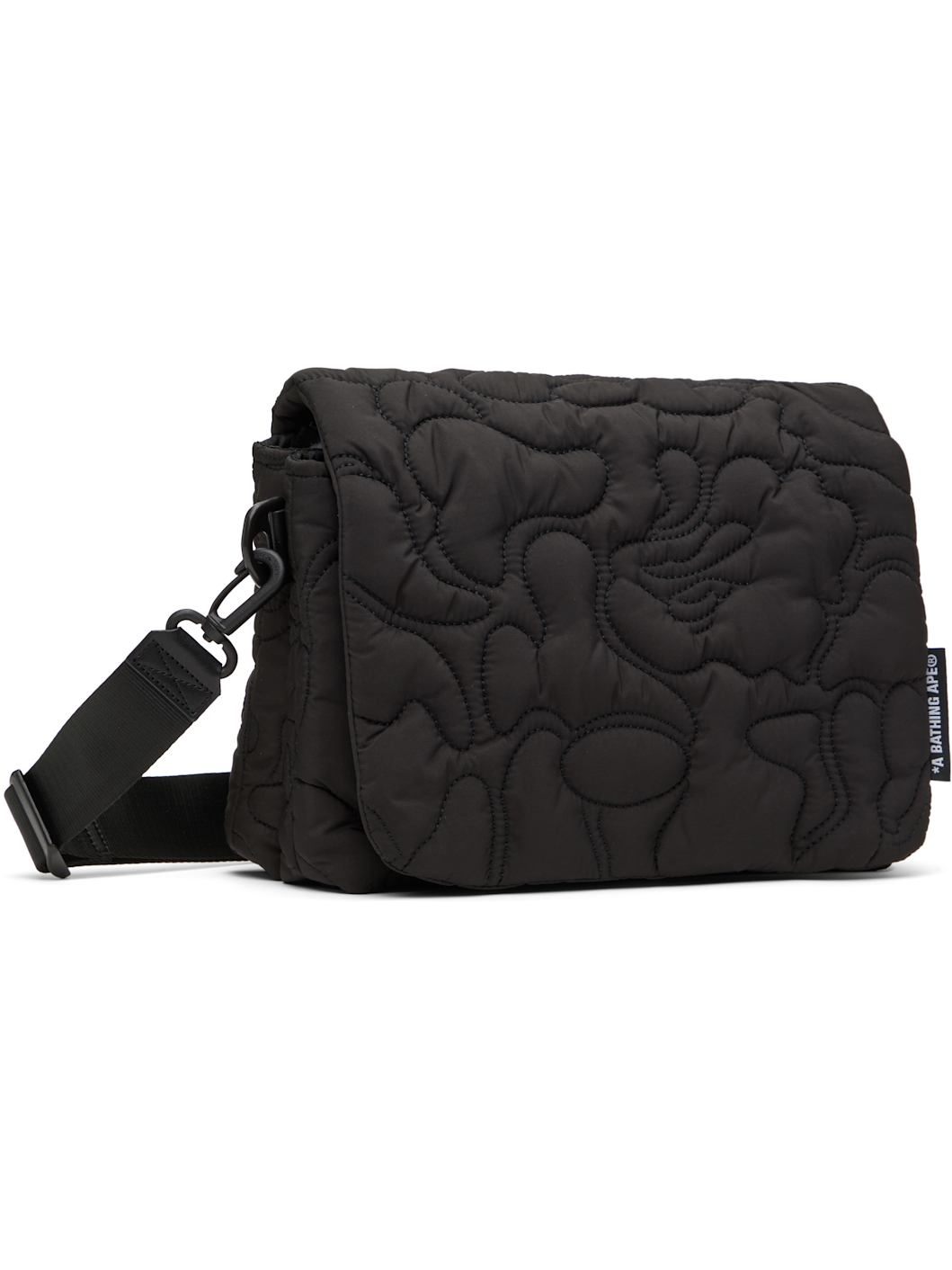 Black Line Camo Quilted M Bag - 2