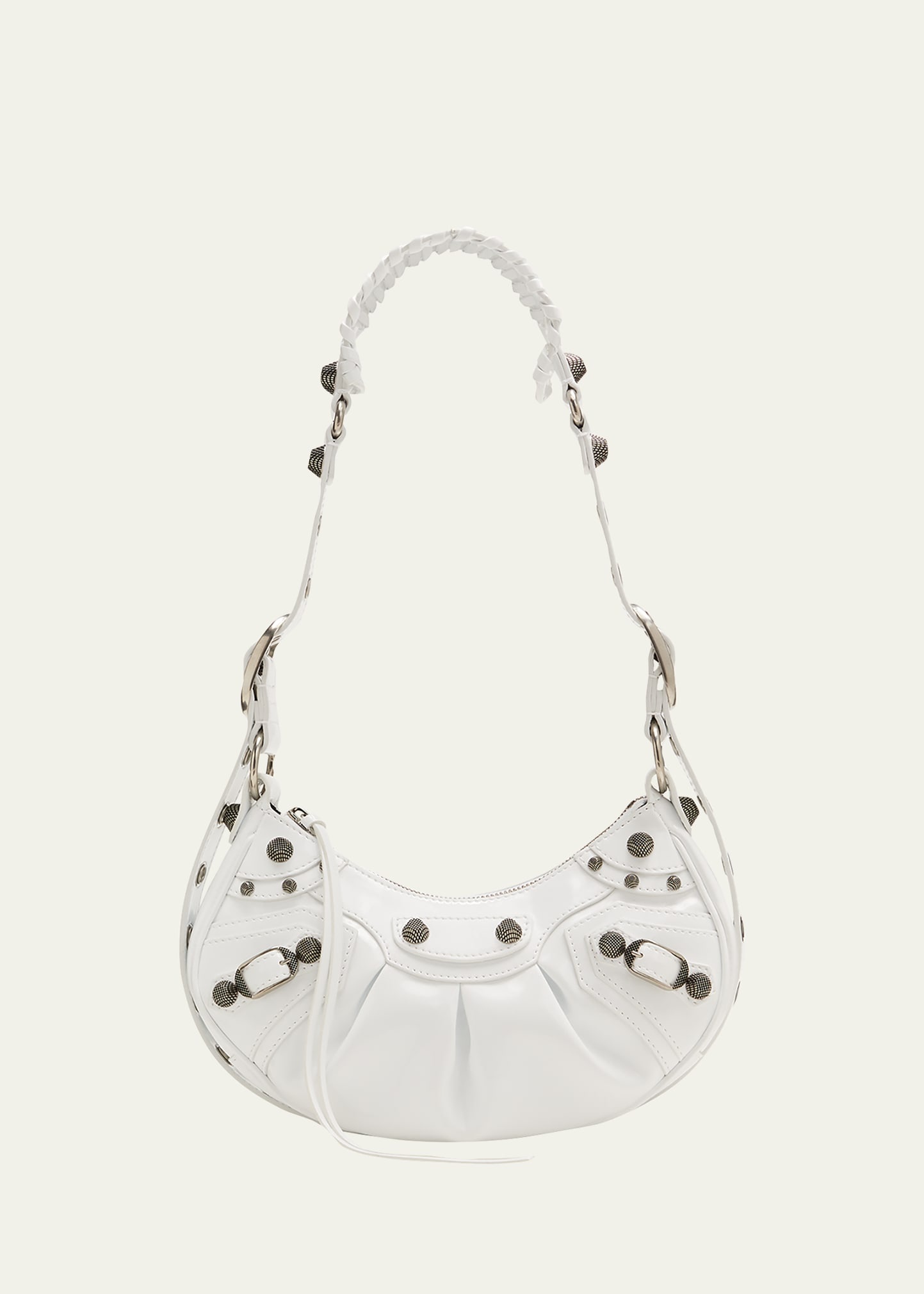 Le Cagole XS Lambskin Leather Shoulder Bag - 1