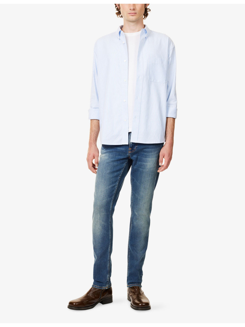 Nudie Jeans Lean Dean Slim-Fit Denim Jeans outlook