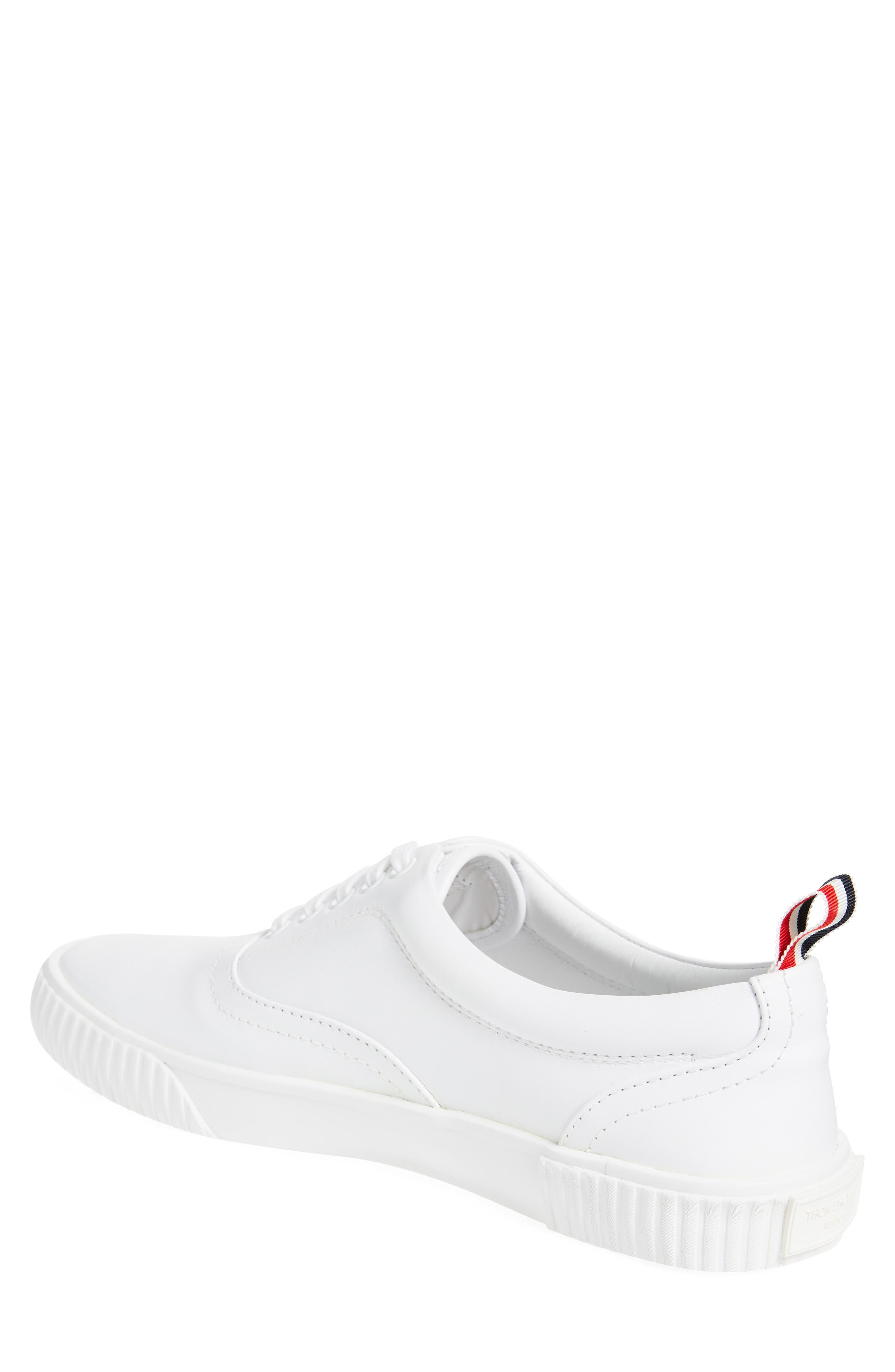 Thom Browne Heritage Low Top Sneaker in White at Nordstrom - 2