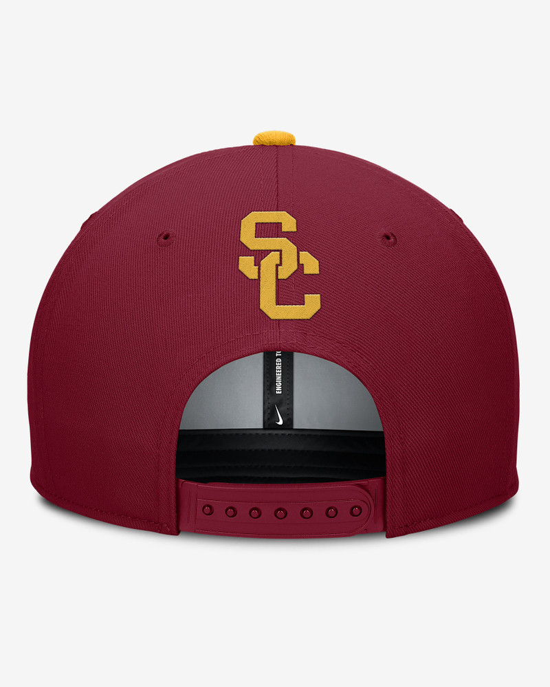 Nike USC On-Field Club Men's Nike Dri-FIT College Adjustable Hat outlook
