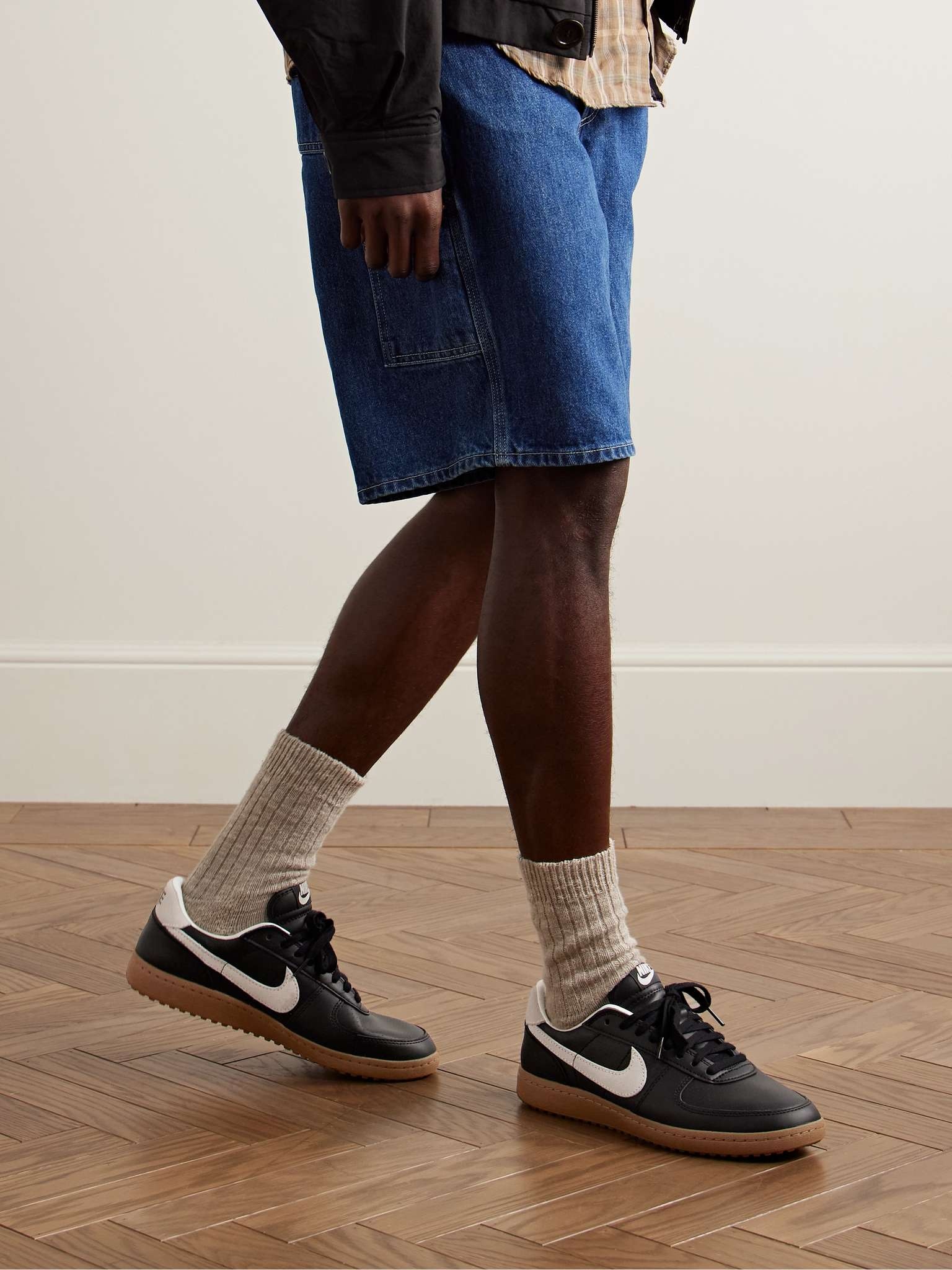 Lanvin Women\'s (or Men\'s) Curb Chunky Sneakers -Women EU41/US11/Men EU42.5/US9.5 Nike Field General 82 SP Suede-Trimmed Perforated-Leather  main image 3