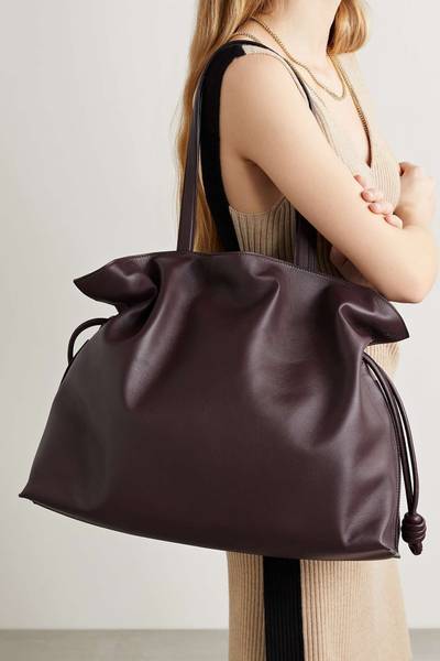 Loewe Flamenco XL leather tote outlook