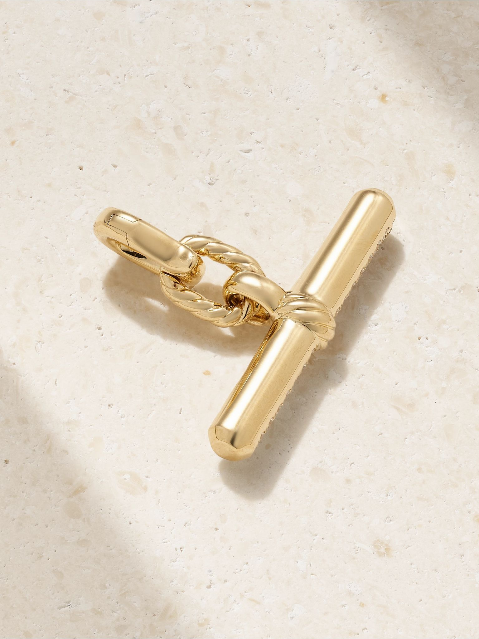 DY Madison® 18-karat gold diamond pendant Gold - 3