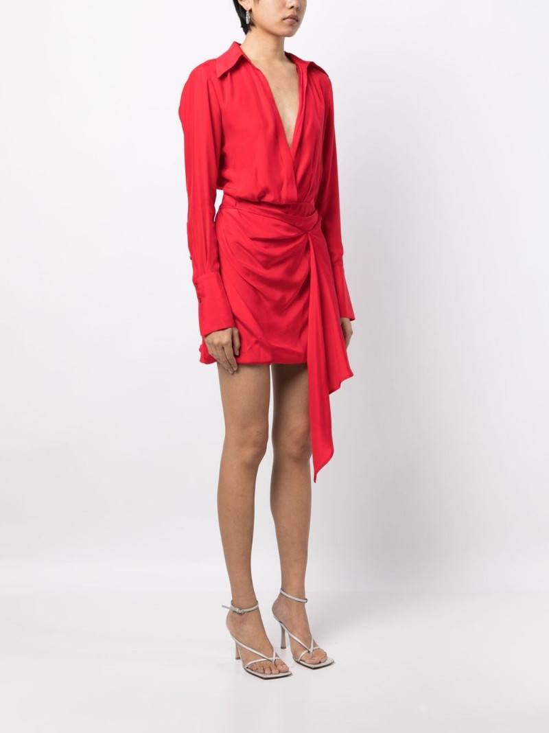 Gravia silk mini dress 3