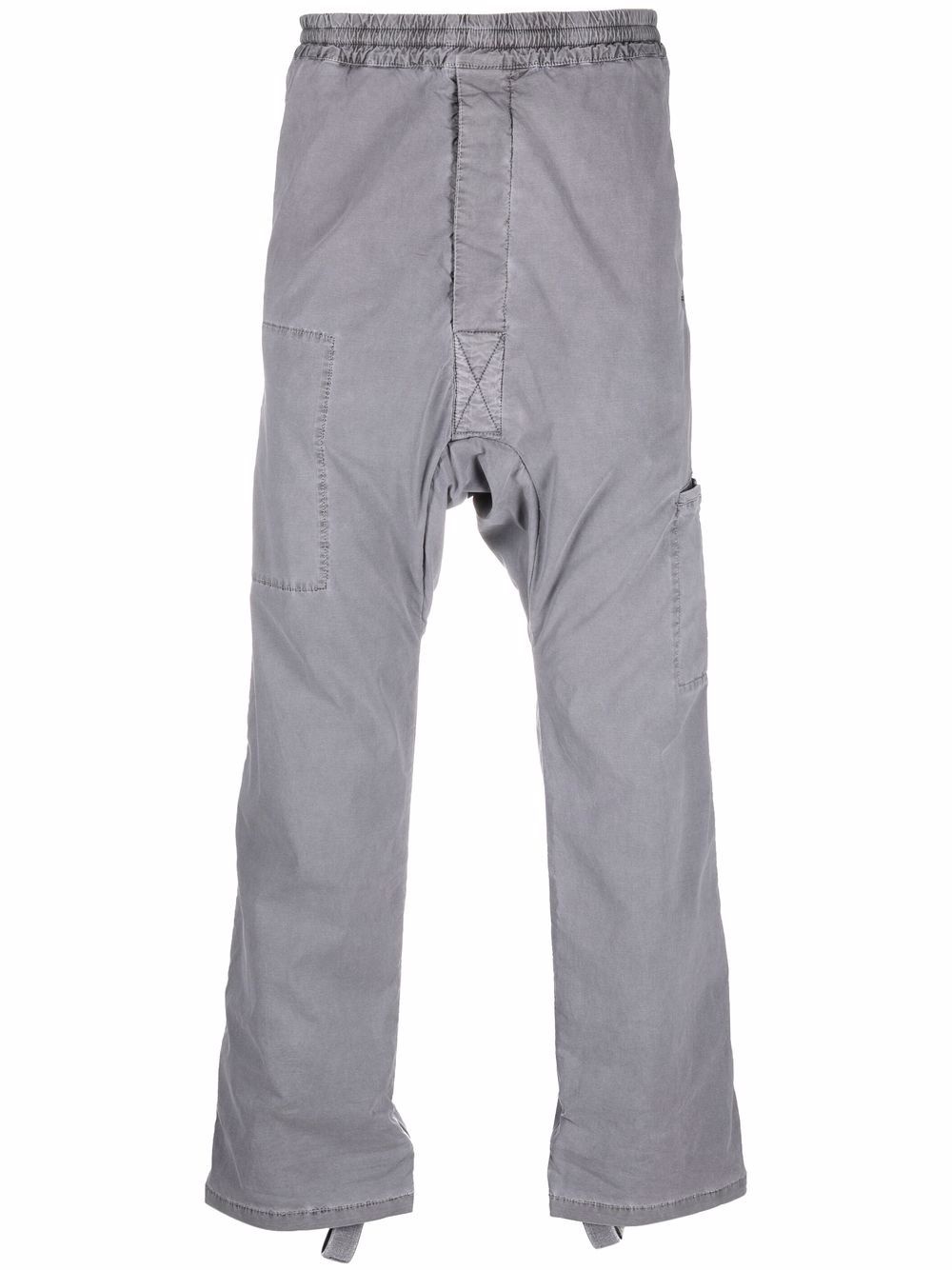 straight-leg cargo trousers - 1