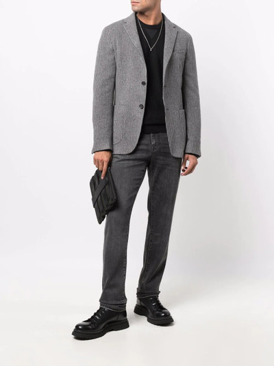 Z Zegna corduroy single-breasted blazer outlook