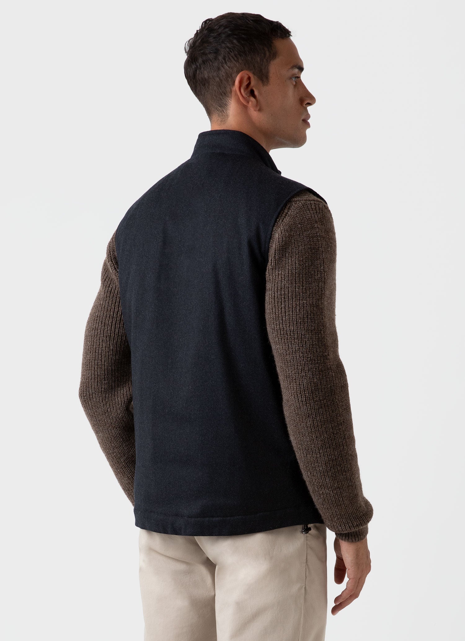Insulated Wool Gilet - 4