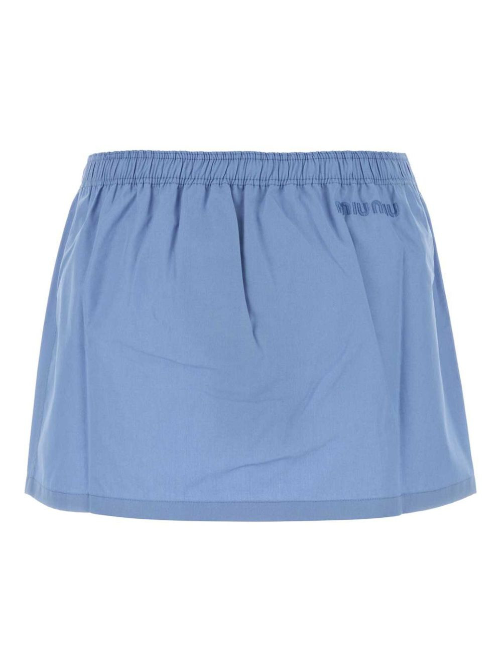 poplin mini skirt - 2