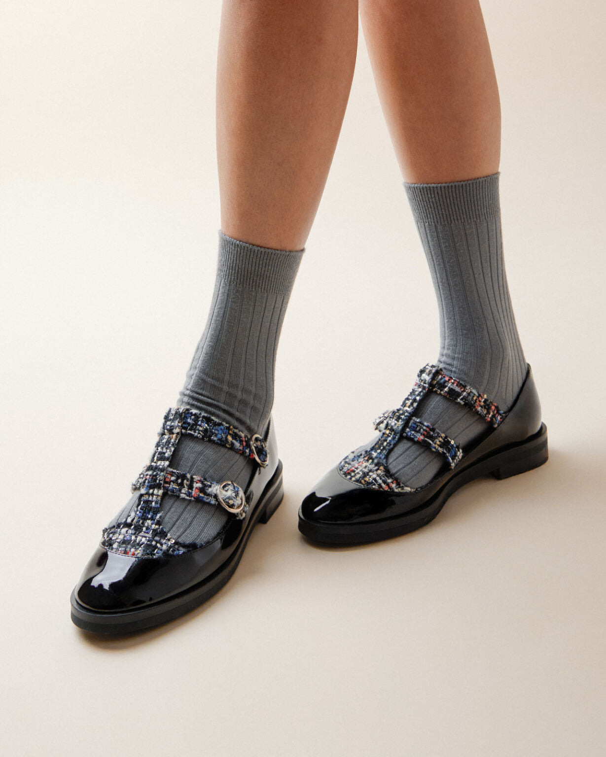 Salome college T-straps - 5