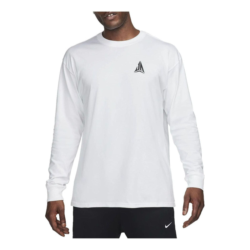 Nike Ja Max90 Long-Sleeve T-Shirt 'White' FN0808-100 - 1