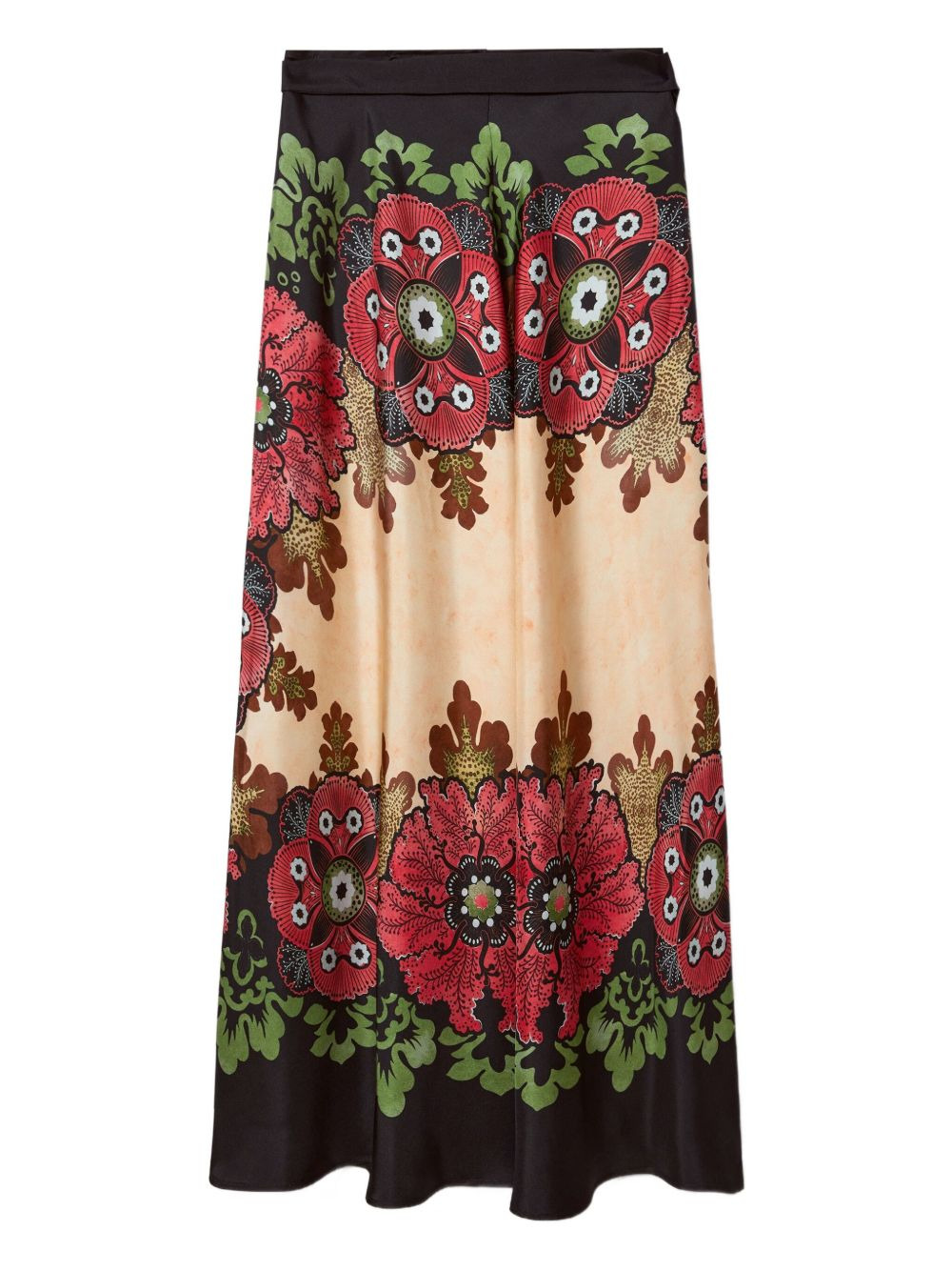 floral-print reversible skirt - 5