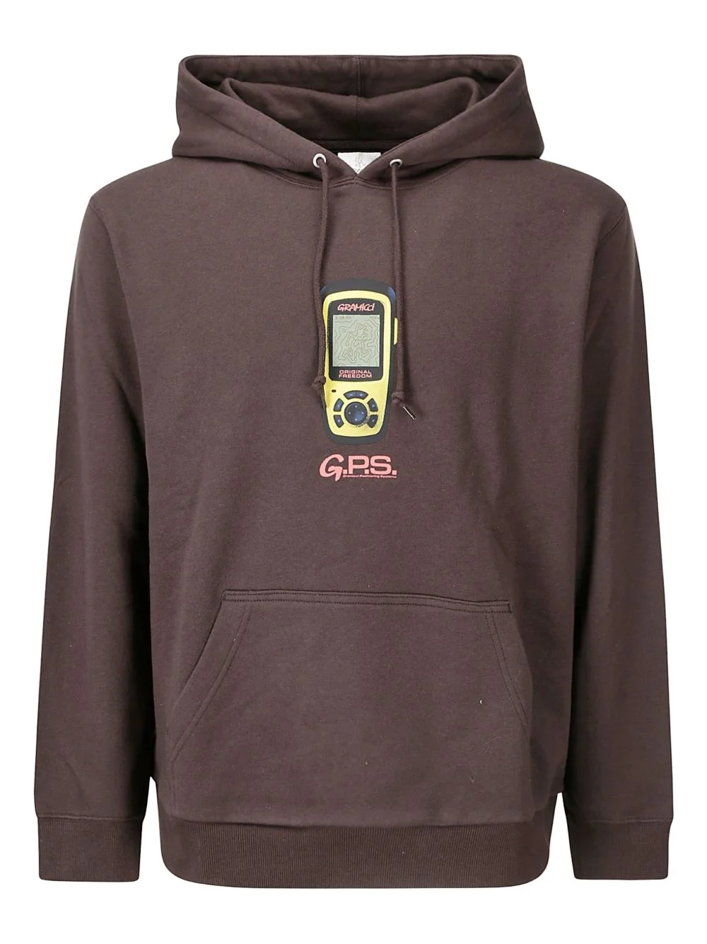 graphic-print hoodie - 1