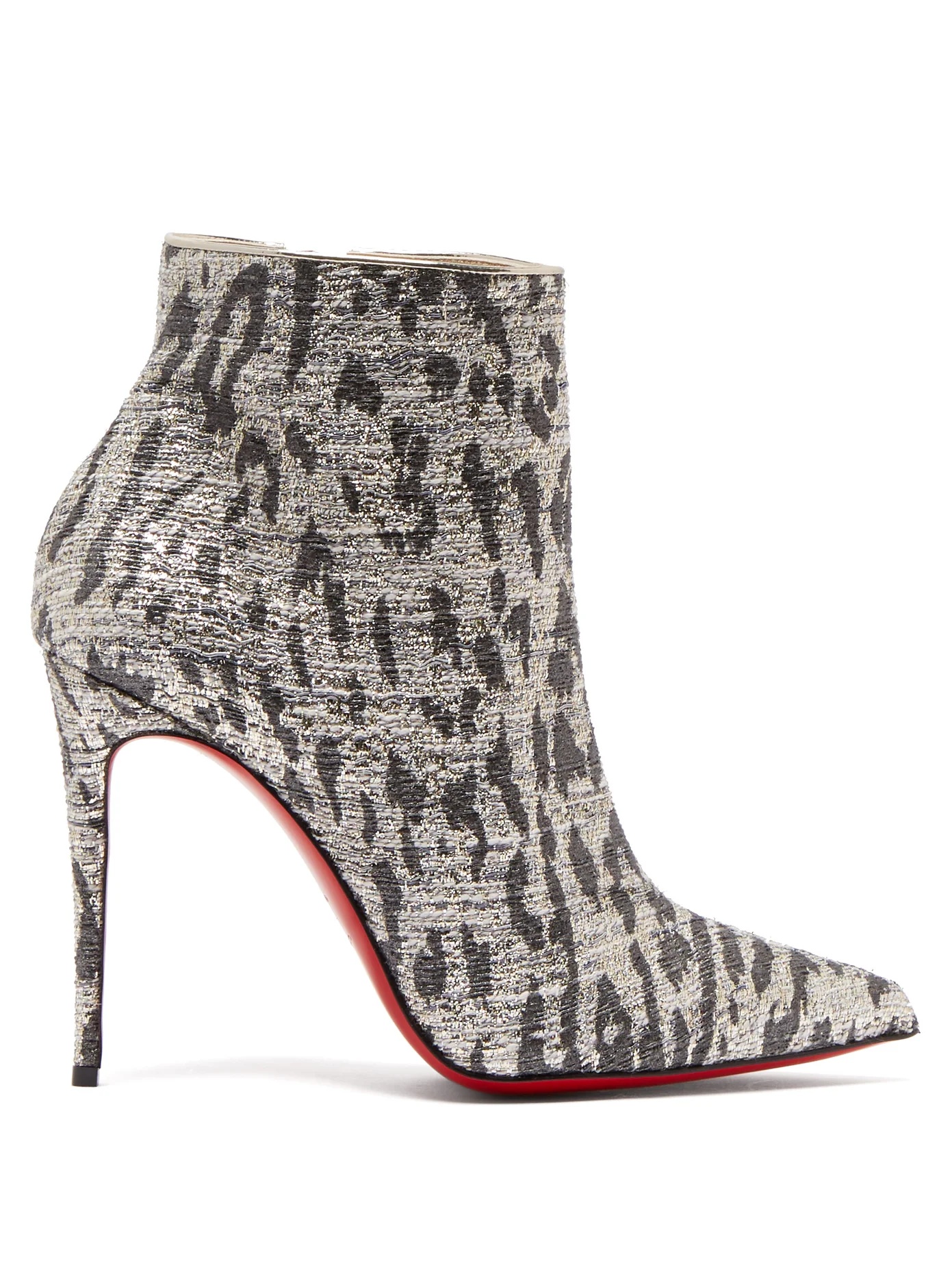 So Kate 100 leopard-print ankle boots - 1