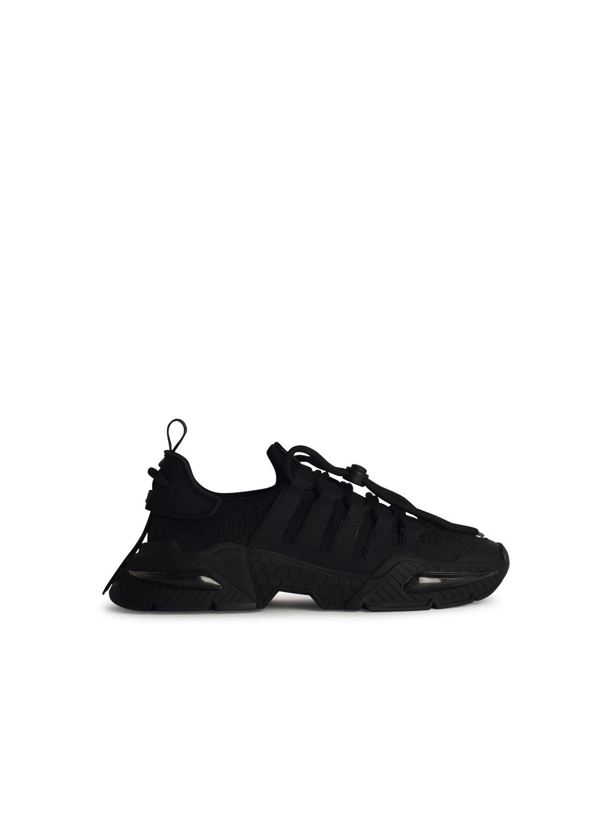 Dolce & Gabbana Black Nylon Blend Sneakers Men - 1