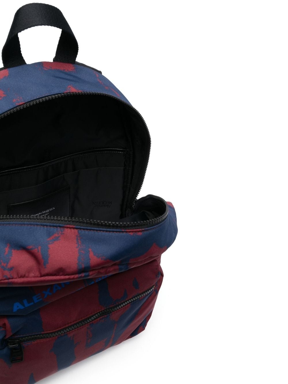 graffiti logo-print backpack - 5