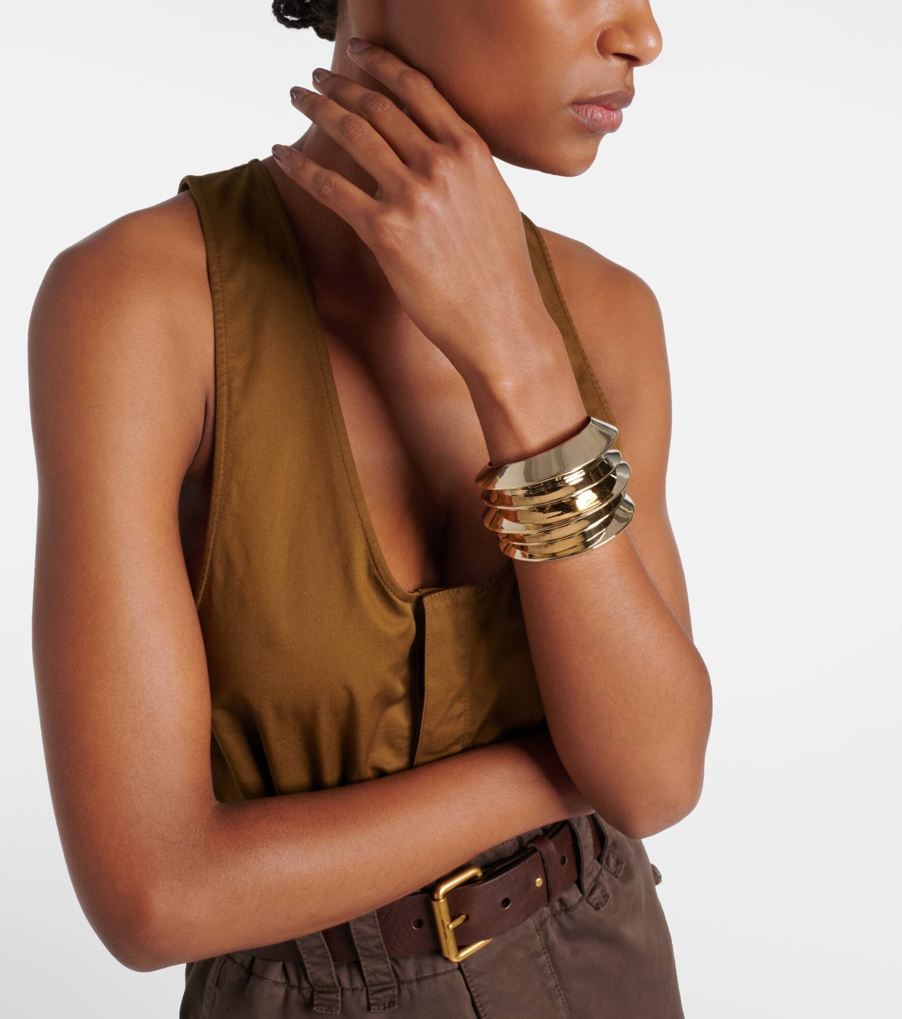 Wide Stacked bangle - 3