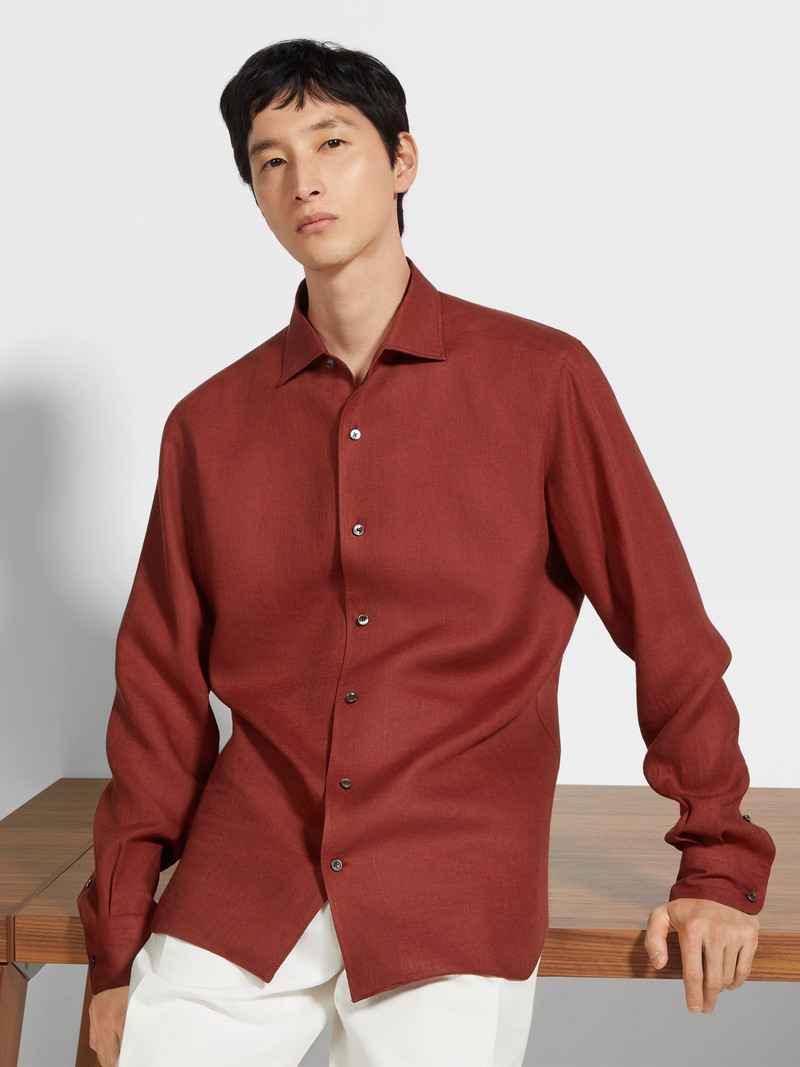 ZEGNA OASI LINO SHIRT outlook