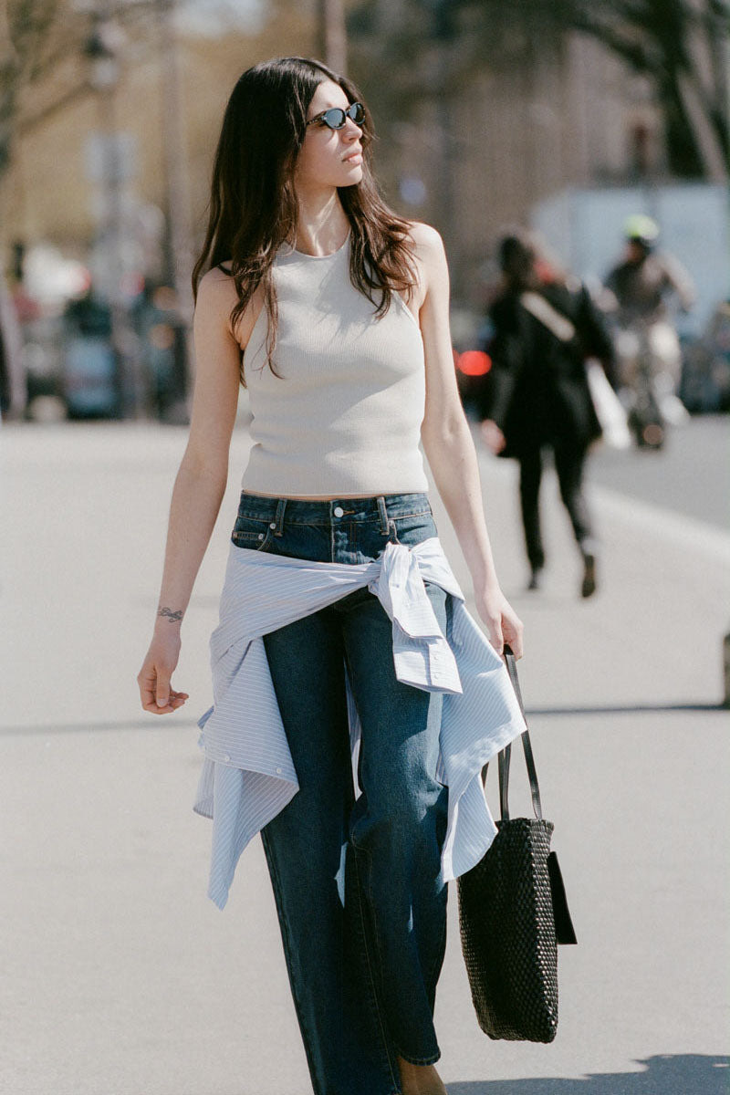90s Low Rise Jeans - Dark Indigo - 7
