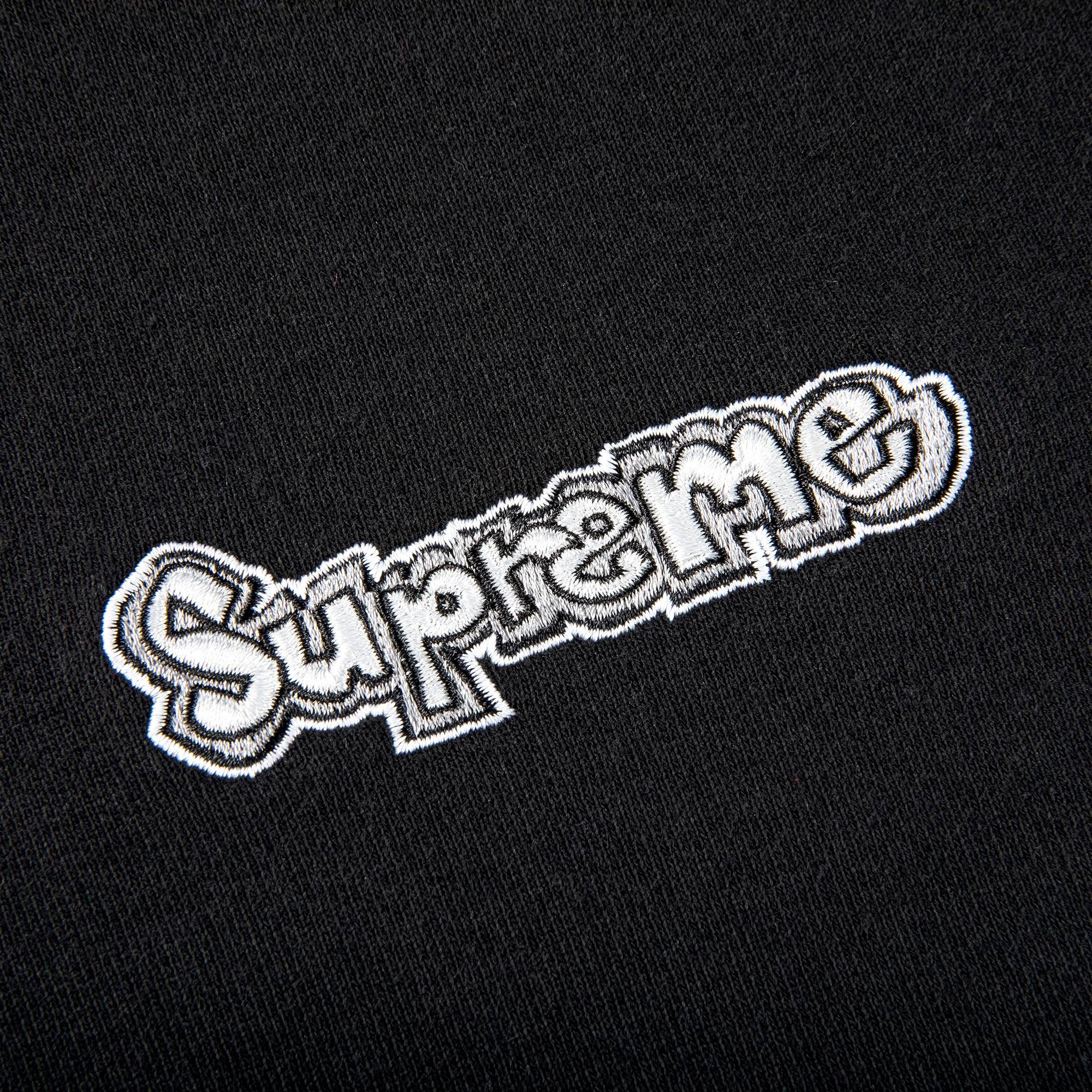 Supreme Gonz Logo Crewneck 'Black' - 2