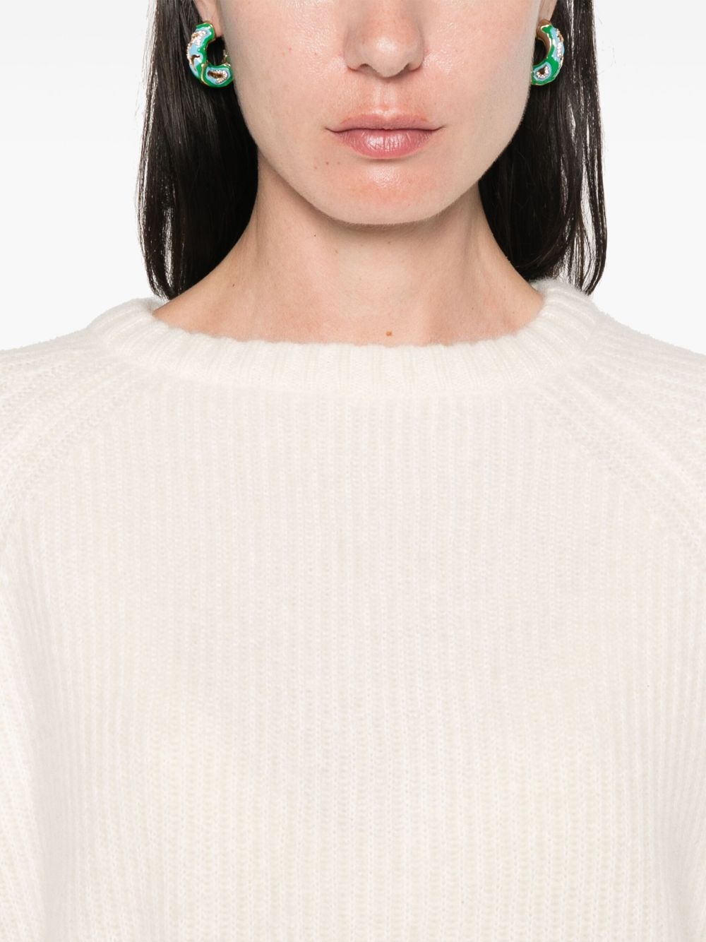 ribbed-knit sweater - 5