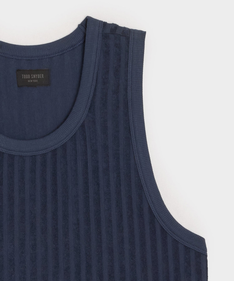 Ribbed Terry Tank 6