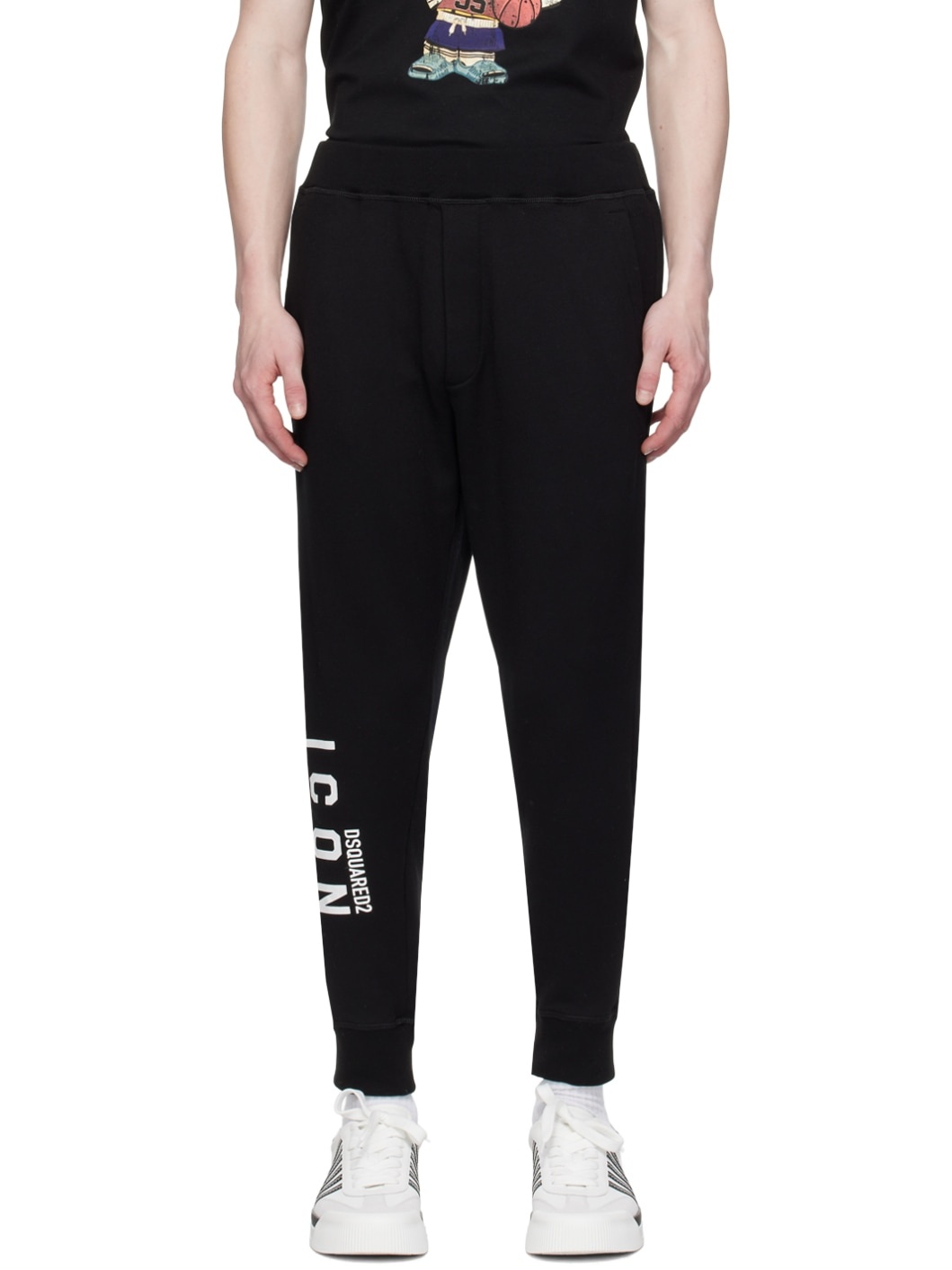 Black 'Icon' Ski Sweatpants - 1