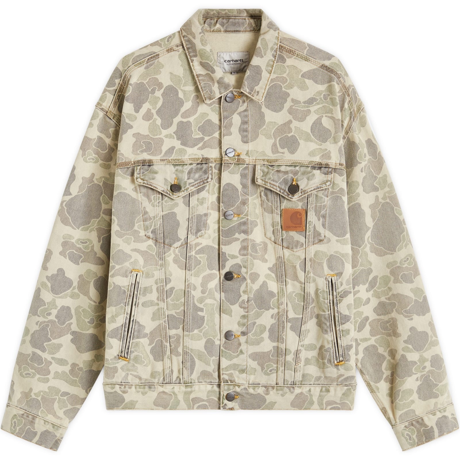 Carhartt WIP Duck Camo Helston Denim Jacket - 1