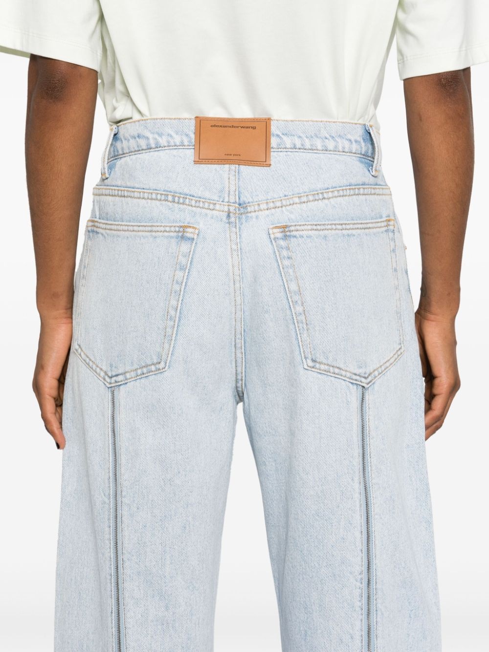 high-rise tapered jeans - 5