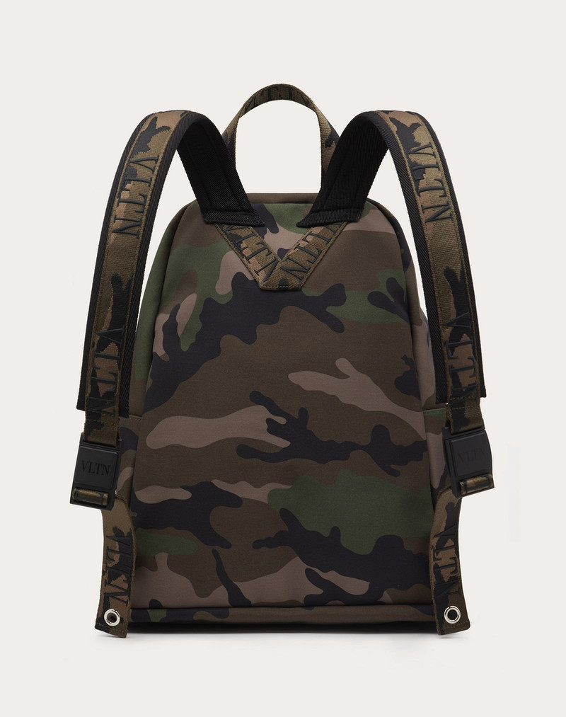 Camouflage Nylon Backpack 3