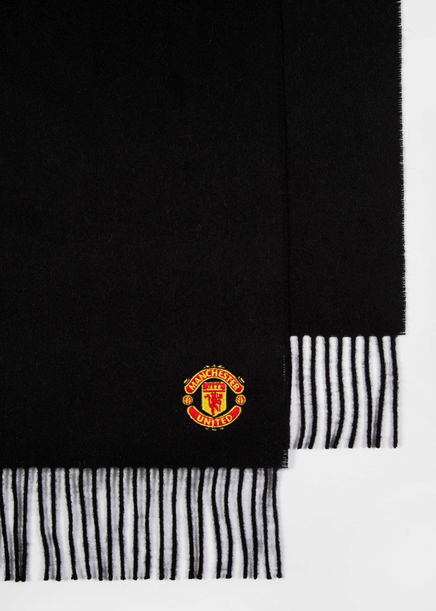 Paul Smith & Manchester United - Black Wool Scarf - 2
