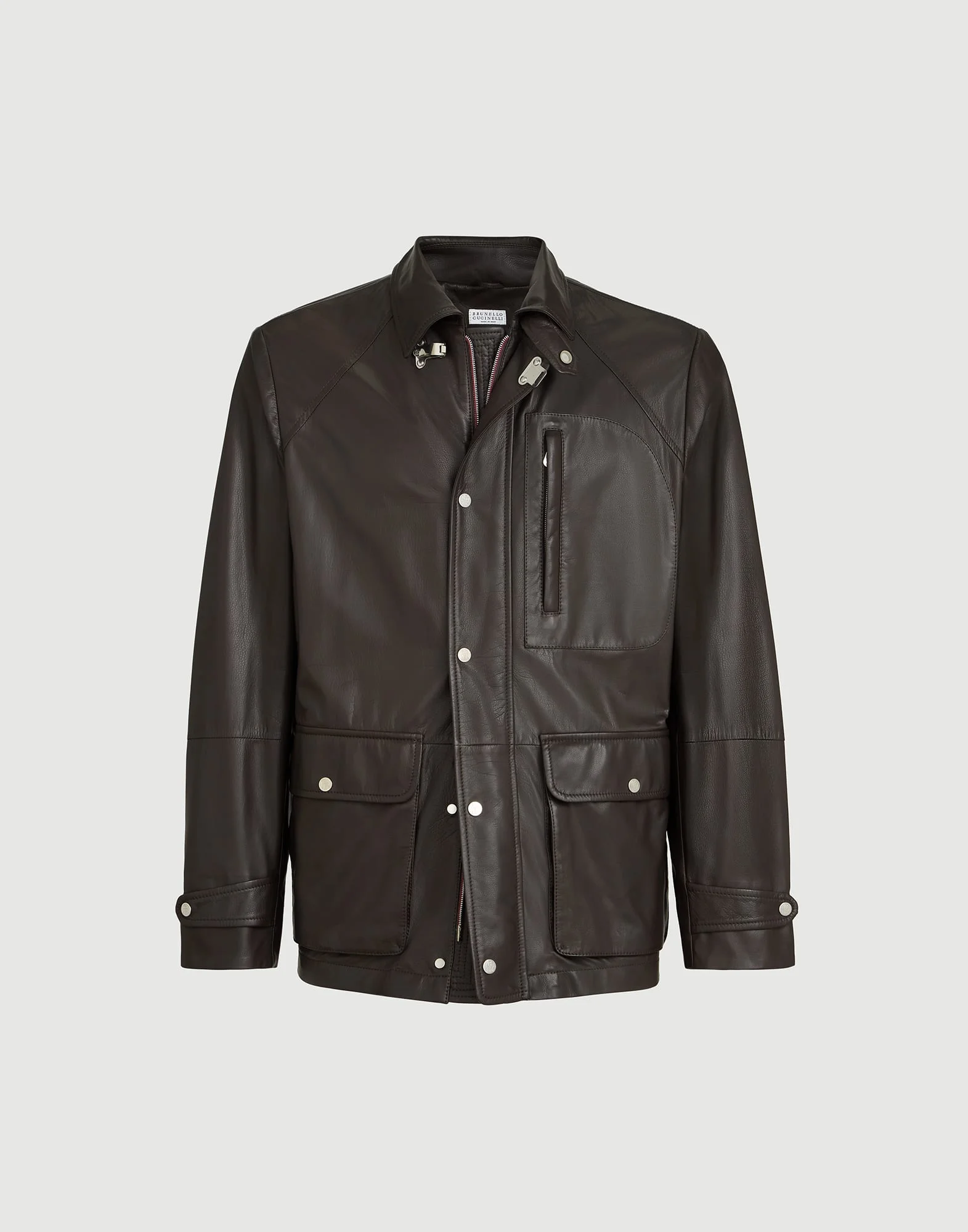 Calfskin unlined field jacket - 1