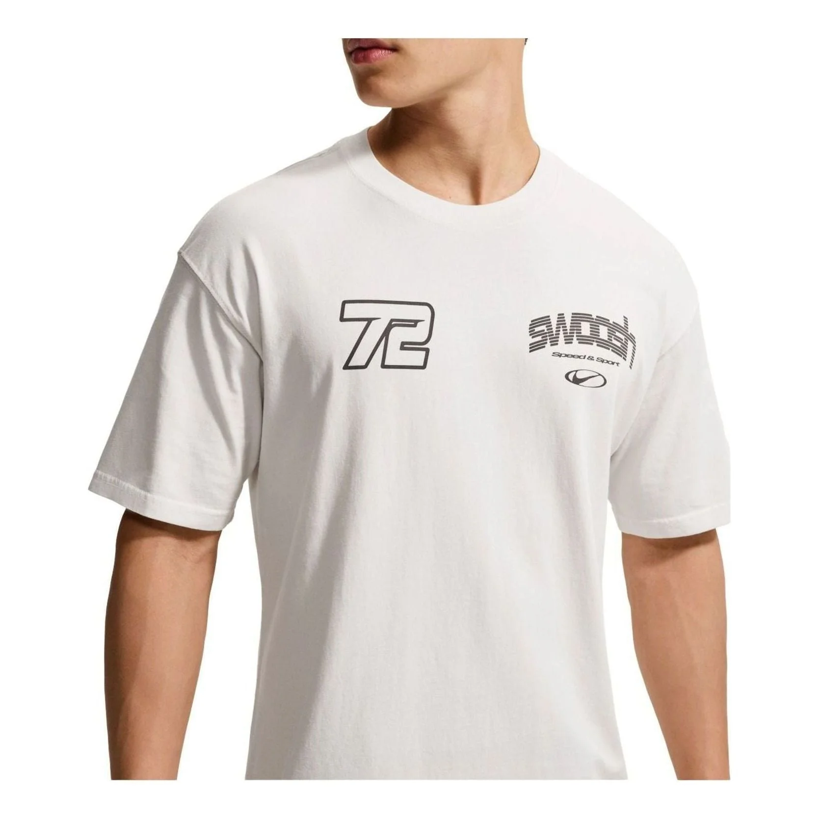 Nike Sportswear T-Shirt Asia Sizing 'White' IM3778-030 - 1