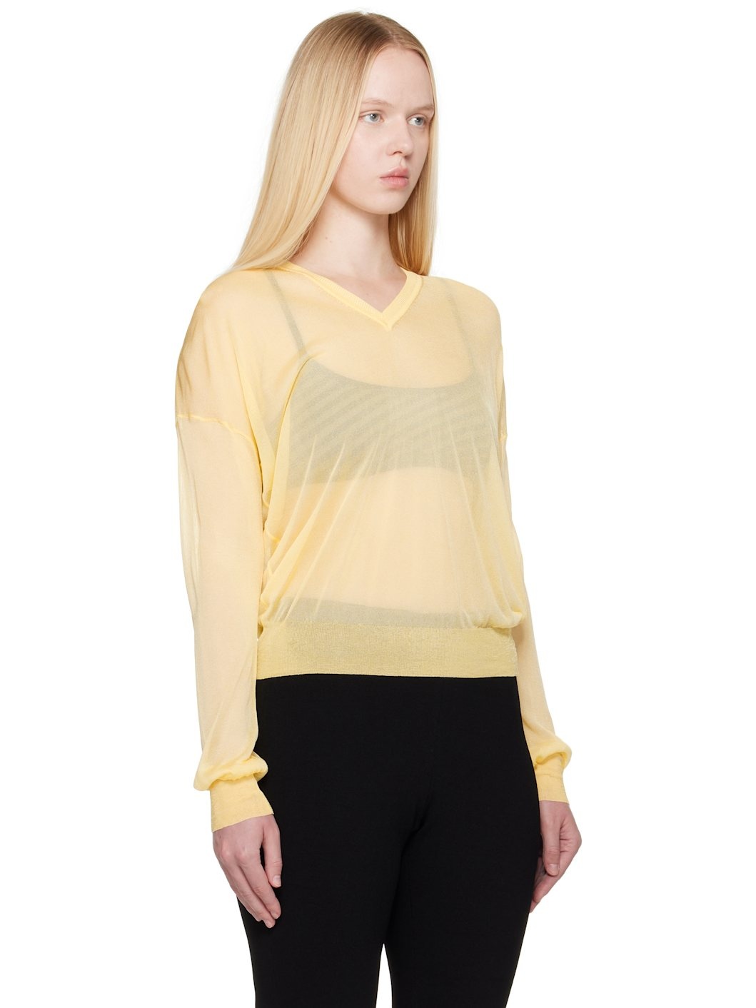 Yellow Mary Sweater - 2