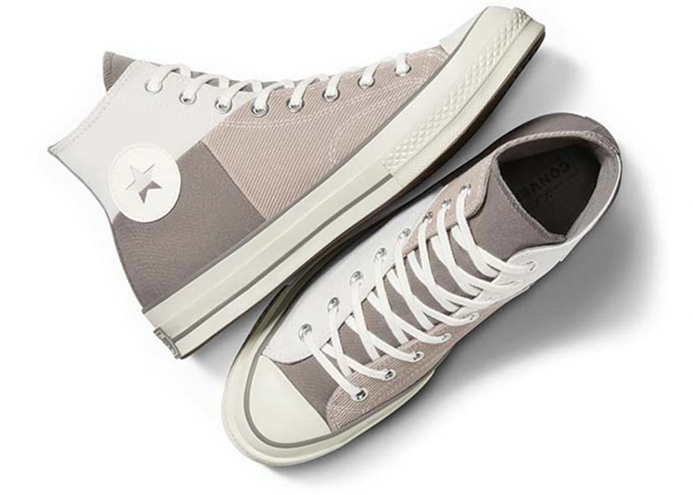 Converse Chuck Taylor All Star 70 Hi Crafted Patchwork Wonder Stone - 2