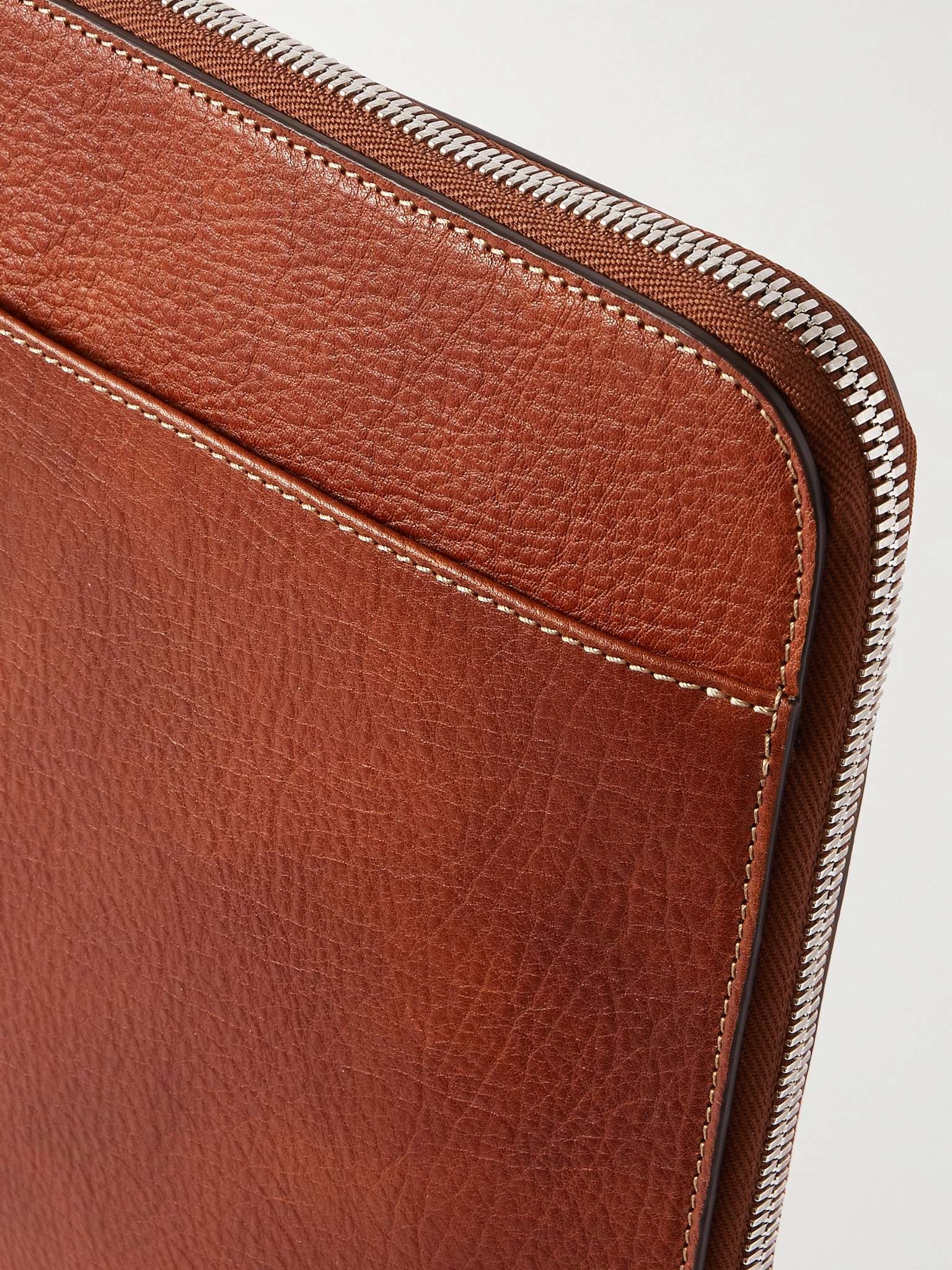 Full-Grain Leather Pouch - 5