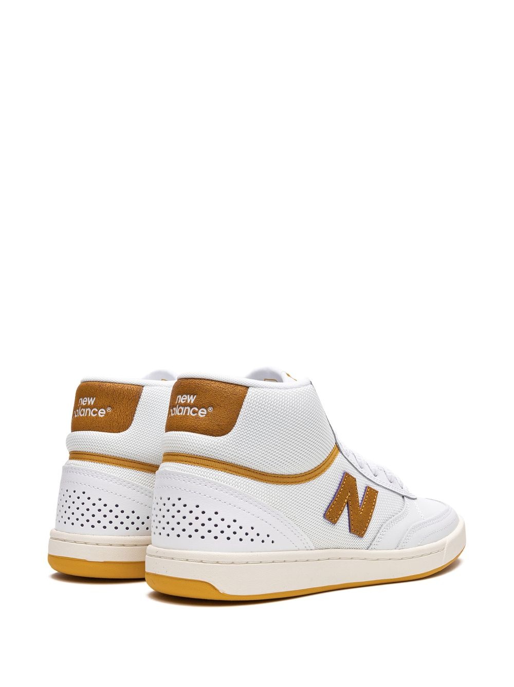 Numeric 440 High "White Yellow" sneakers - 3