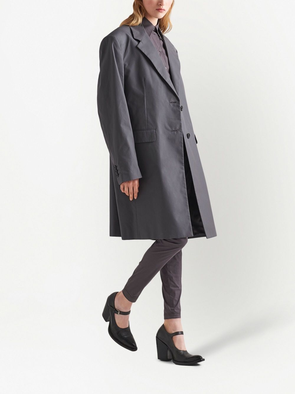 single-breasted coat - 2