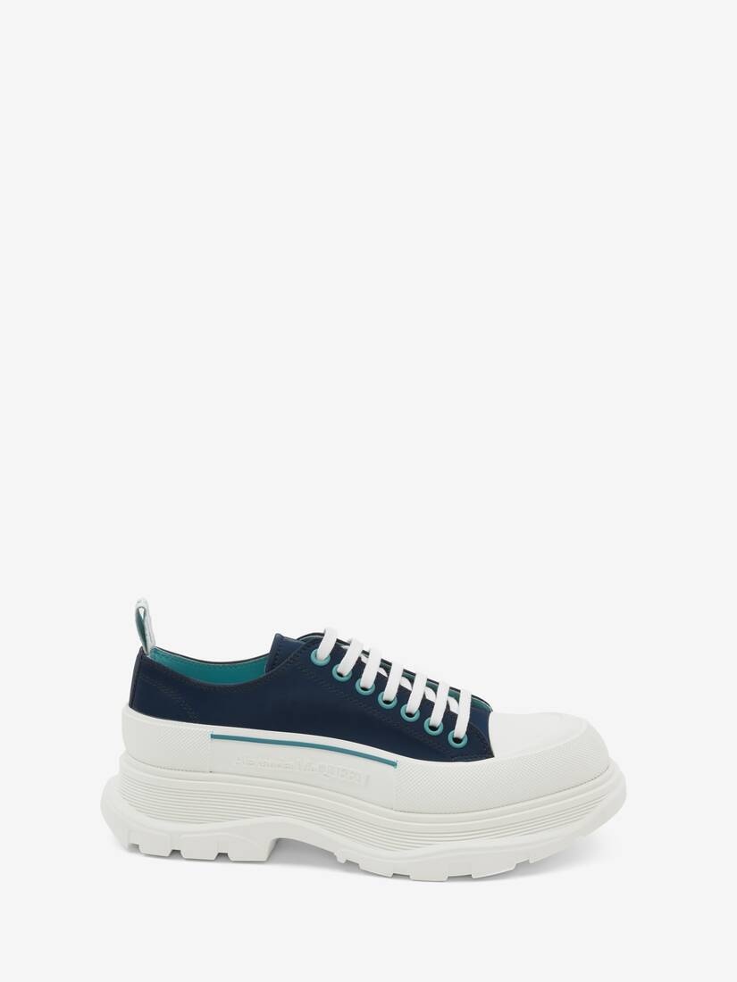 Tread Slick Lace Up in Blue - 1