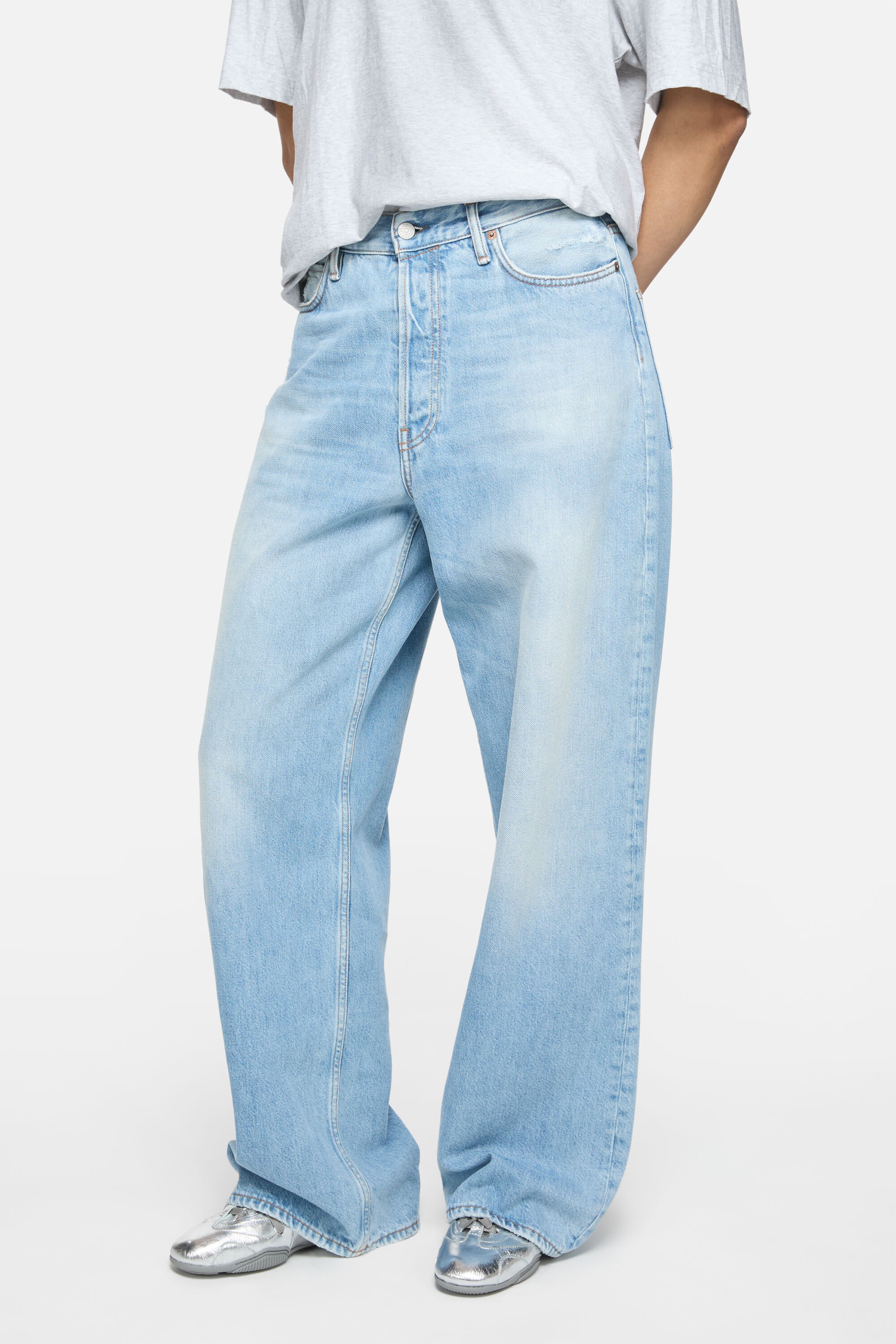 Baggy fit jeans - 1981 - Light blue - 4