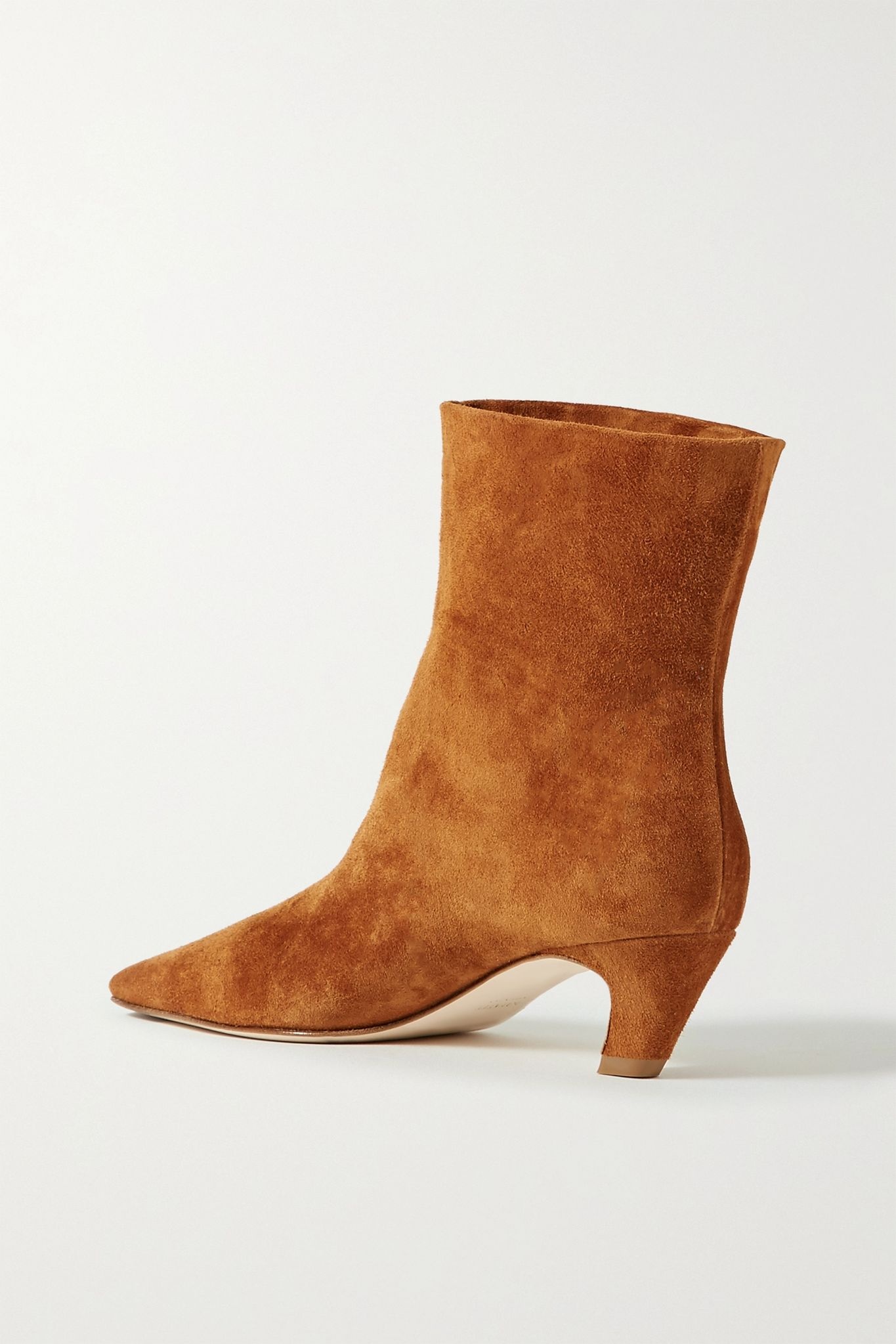 Suede ankle boots - 4