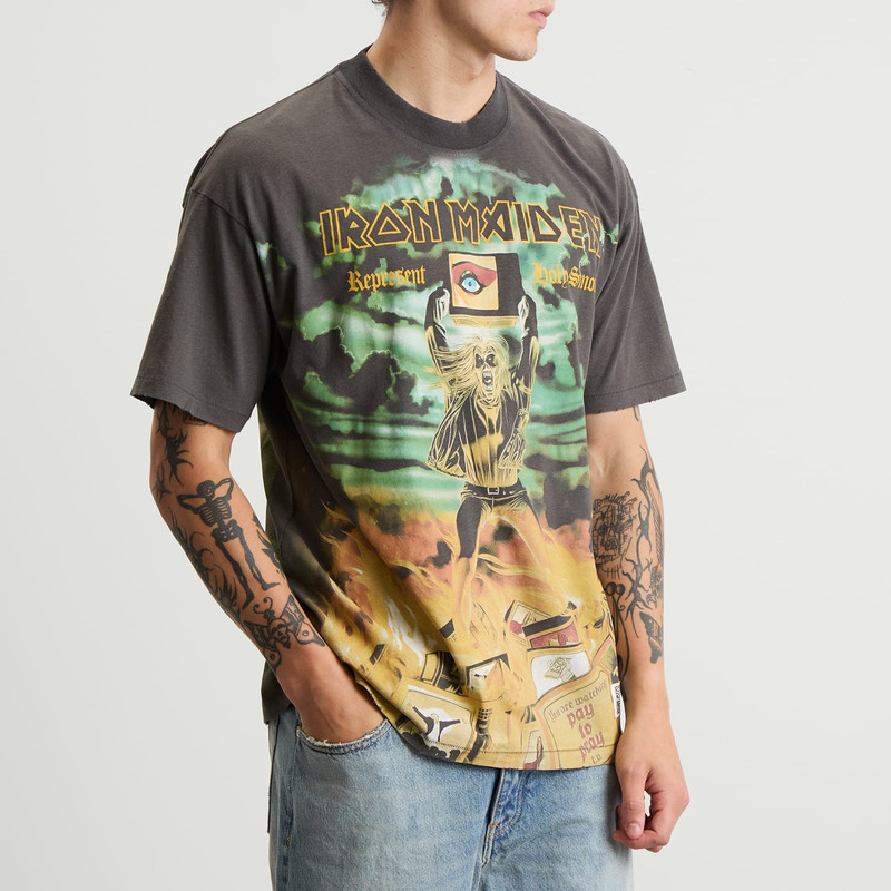 REPRESENT Represent Iron Maiden Holy Smoke T-Shirt outlook
