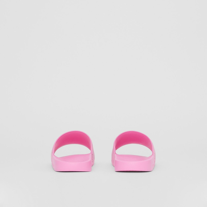 Perforated Monogram Leather Slides 6