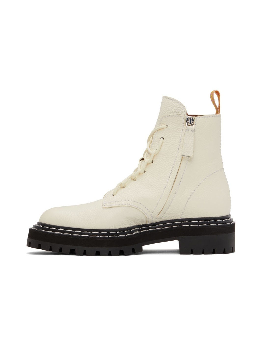 Off-White Lug Sole Combat Boots - 3